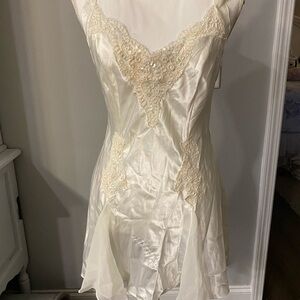 Victoria's Secret Cream Lace Mini Dress